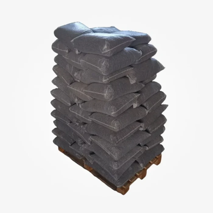 Pellets aus Sonnenblumenschalen
